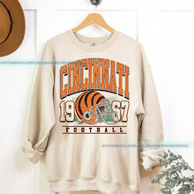 Vintage Cincinnati Football Crewneck - 90s Game Day Pullover: Black / L
