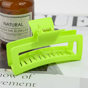 Spring 5.11‘’ Extra Large Rectangle Hair Claw Clip