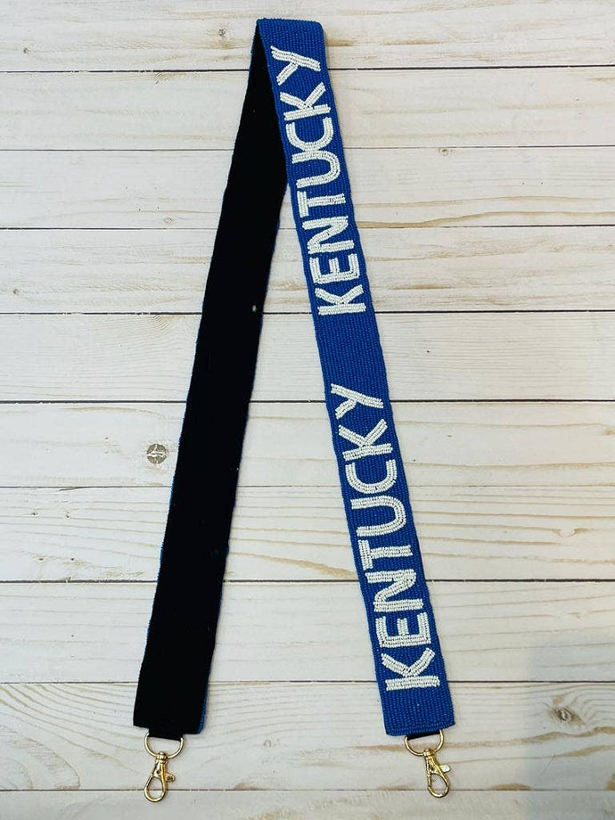 State Beaded Guitar/Bag Straps: KY