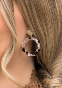 Marble earrings